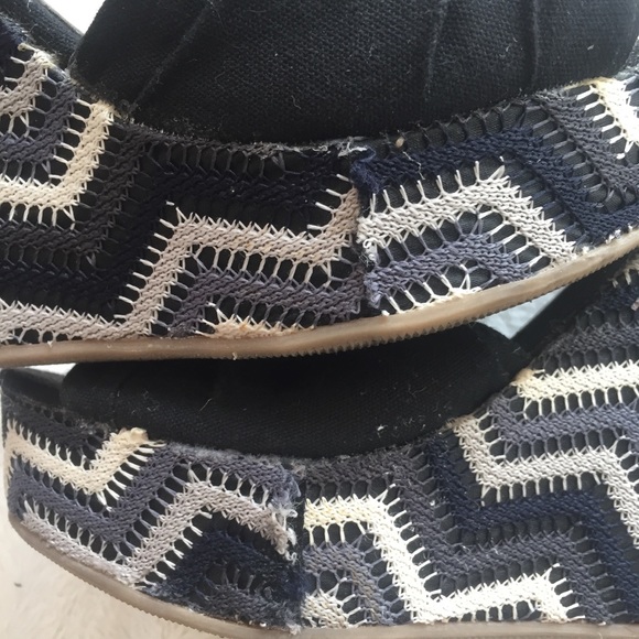 Top Moda Chevron Wedges - Picture 7 of 8